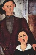 Amedeo Modigliani Portrat des Jacques Lipchitz mit seiner Frau china oil painting artist